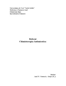 Chimioterapia antimitotică - Pagina 1