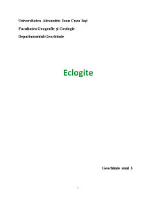 Eclogite - Pagina 1