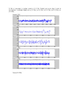 Detecția Crizelor de Epilepsie cu Ajutorul Transformatei Wavelet și a Dinamicii Neliniare - Pagina 5