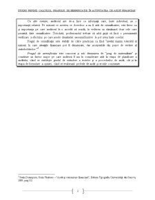 Studiu privind Calculul Pragului de Semnificație în Activitatea de Audit Financiar - Pagina 2