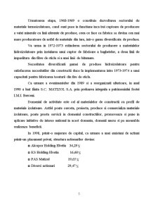 Amplasarea optimă a agenților economici - studiu de caz realizat la SC Matizol SA - Pagina 5