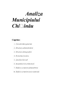 Municipiul Chișinău - Pagina 1
