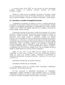 Tratate și politici contabile privind leasingul înainte și după integrarea României în Uniunea Europeană - Pagina 3