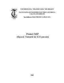 Proiect MIP - afișează numărul de km parcurși - Pagina 1