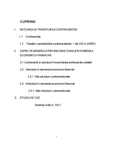 Constatarea și Sancționarea Contravențiilor în Domeniul economico-financiar - Pagina 2