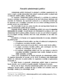 Funcțiile Administrației Publice - Pagina 2