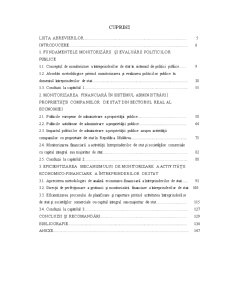 Fundamentele monitorizării activității economico-financiare a întreprinderilor de stat - Pagina 1