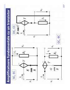 Amplificatoare Fundamentale cu Un Tranzistor - Pagina 1