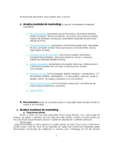 Plan de Marketing - Dacia - Pagina 2
