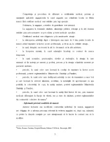 Conditii Facultative pentru Încheierea Contractului Individual de Muncă - Pagina 5