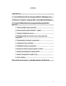 Caracteristicile Generale ale Managementului și Culturii Nipone - Pagina 2