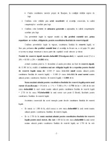 Studiu practic privind constituirea fondului de rezervă legală - Pagina 4