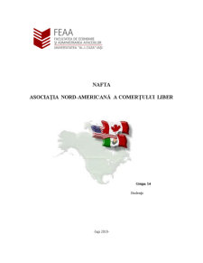 NAFTA - Asociația Nord-Americană a Comerțului Liber - Pagina 1