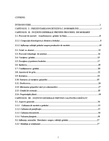 Gestionarea factorilor de risc în realizarea parametrilor calitativi impuși de Boromir - Pagina 2