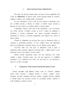 Organizarea unei instituții din domeniul administrației publice - Primăria Municipiului Bârlad - Pagina 3