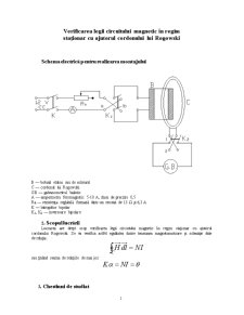 Verificarea Legii Circuitului Magnetic - Pagina 1