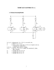 Studiu unei rețele liniare în curent continuu - Pagina 1