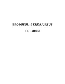 Merceologie - Berea Ursus Premium - Pagina 1
