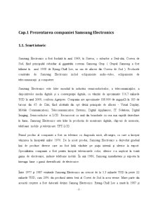Analiza Gradului de Internaționalizare pentru Compania Samsung Electronics - Pagina 3