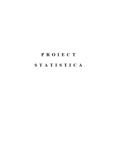 Indicatori Statistici Absoluti, Relativi și Medii - Pagina 1