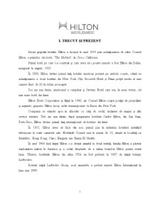 Prezentarea Grupului Hotelier Hilton - Pagina 1