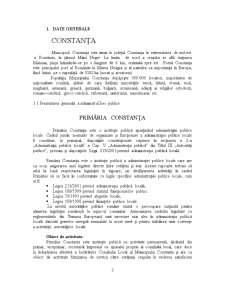 Reproiectarea managerială a sistemului informațional al Primăriei Constanța - Pagina 3