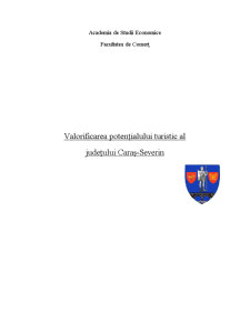 Valorificarea Potențialului Turistic al Județului Caraș-Severin - Pagina 1