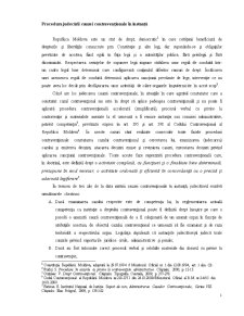 Procedura Judecării Cauzei Contravenționale în Instanță - Pagina 1