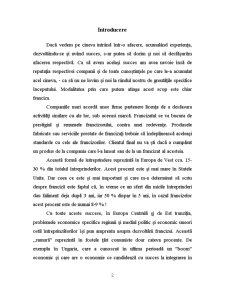 Franchisingul - Modalitate de Dezvoltare a Afacerii - Pagina 2