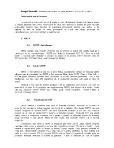 Studierea protocoalelor de poștă electronică POP3, SMTP, IMAP - Pagina 1