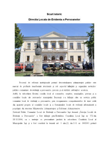 Caiet de practică - Direcția Locală de Evidență a Persoanelor Iași - Pagina 2