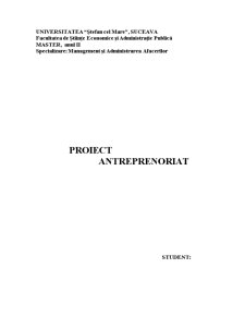 Antreprenoriat - Pagina 1