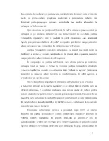 Fenomenul Delincvenței Juvenile în Societatea Românească - Pagina 5