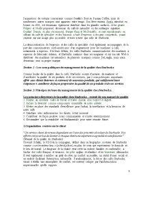 Analyse du systeme de management de la qualite chez Starbucks – etude de cas sur les etats-unis - Pagina 4