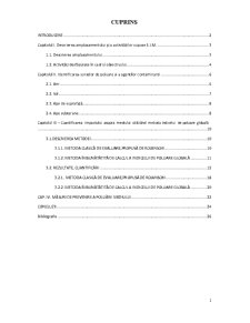 Evaluarea impactului asupra mediului prin metoda indicelui de poluare globală - SC Elmet Internațional SRL - Pagina 2