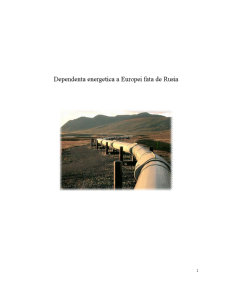 Dependența europei de gazul rusesc - Pagina 1
