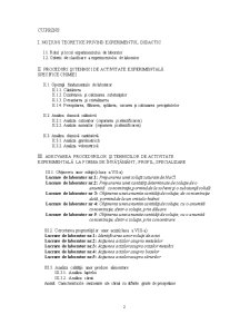 Proceduri și Tehnici de Activitate Experimentală Specifice Chimiei - Pagina 2