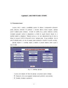Proiectarea unui Suport Software pentru Gestionarea Stocurilor dintr-un Magazin - Pagina 4
