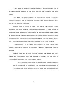 Analyse de Poeme - Correspondances, Charles Baudelaire - Pagina 2