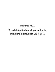 Gestiunea portofoliului format din acțiunile OIL și SIF1, în perioada 27 septembrie 2010 - 29 octombrie 2010 - Pagina 2