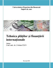Tehnica Platilor si Finantarilor Internationale - Pagina 1