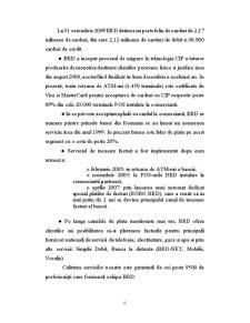 Analiza unui produs bancar - Cardul Maestro și Visa Electron al BRD-GSG - Pagina 4