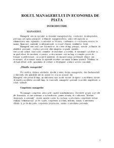 Rolul managerului pe piața economică - studiu de caz la SC Piatra Mare SA - Poiana Brașov - Pagina 3