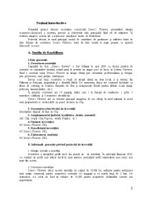Proiectarea sistemelor informatice - bază de date a societății Deea's Flowers - Pagina 2