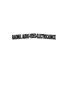 Raionul Audio-Video-Electrocasnice - Pagina 1