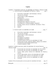 Studiu comparativ privind prestarea serviciului de salubritate - Râmnicu Vâlcea vs Galați - Pagina 2