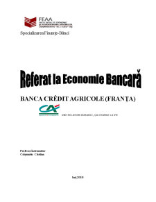 Banca Agricole - Franța - Pagina 1