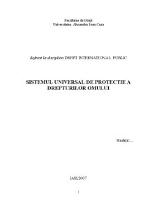 Drept internațional public - Pagina 1