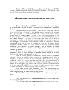 Forma, înregistrarea și publicitatea contractului colectiv de muncă - Pagina 4