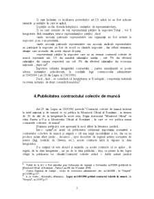 Forma, înregistrarea și publicitatea contractului colectiv de muncă - Pagina 5